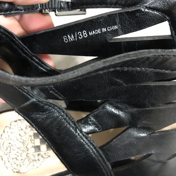 Vince Camuto Lace Up Cut Out Bootie Sandal - Picture 5 of 13